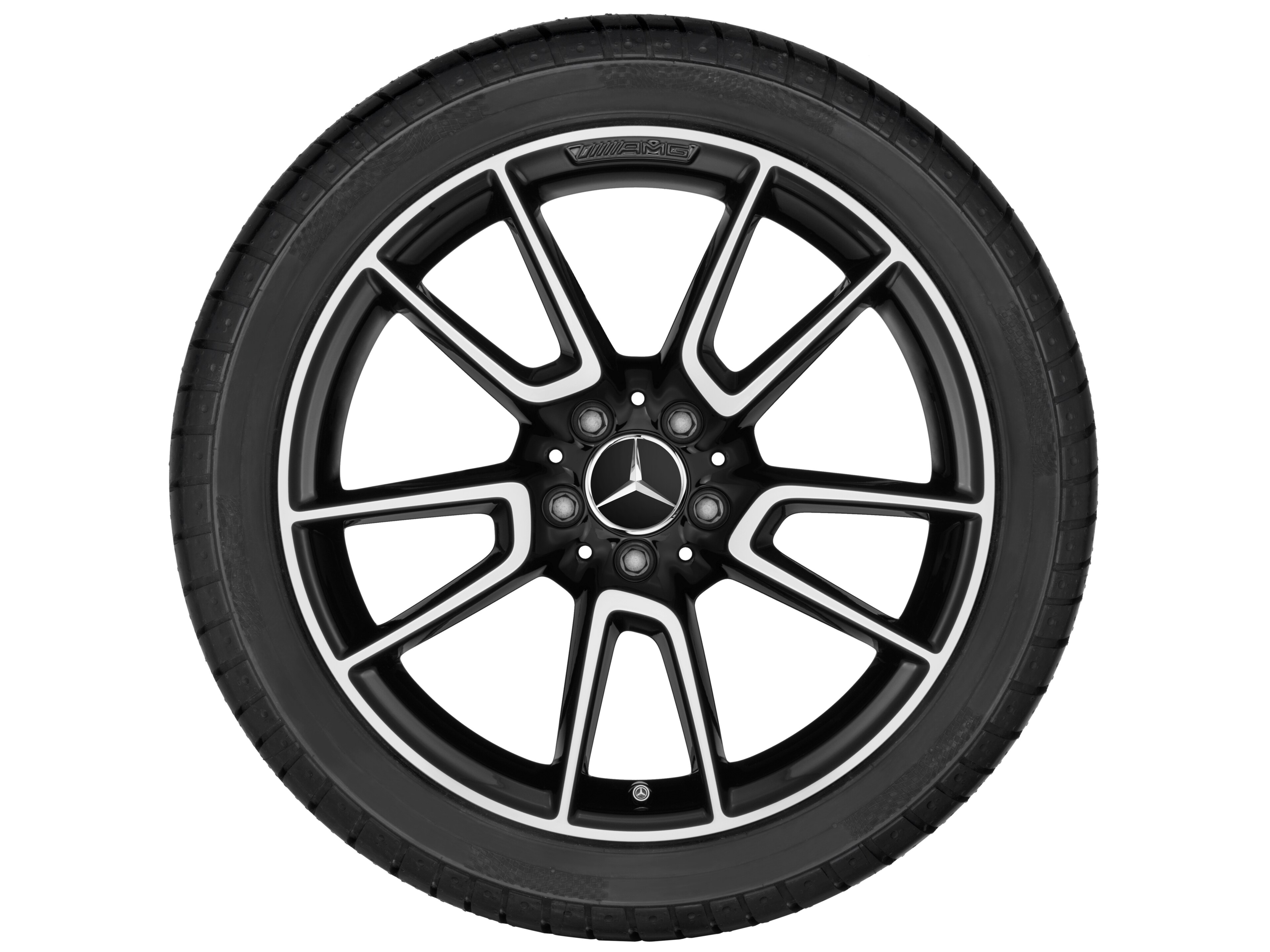 Mercedes-Benz - AMG 5-Doppelspeichen-Rad, 48,3 cm (19 Zoll) AMG 5-Doppelspeichen-Rad, 48,3 cm (19 Zoll)