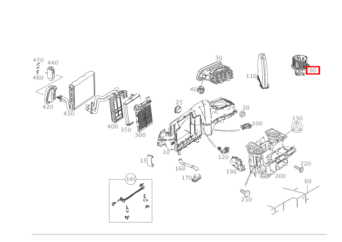 Radialgebläse Mercedes-AMG GT S 197