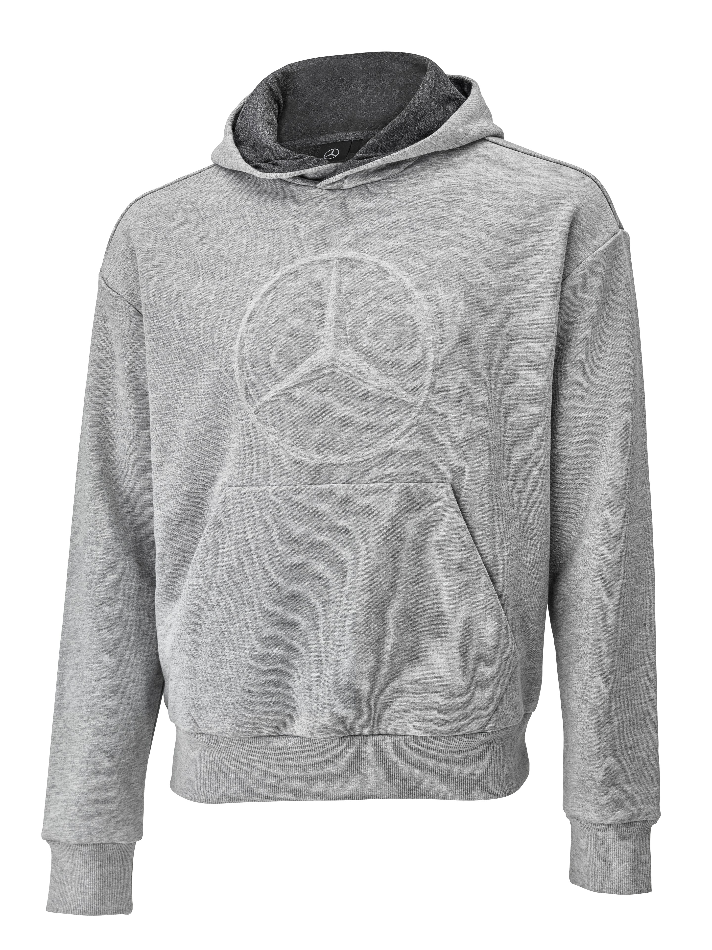 Sweathoody Unisex grau melange