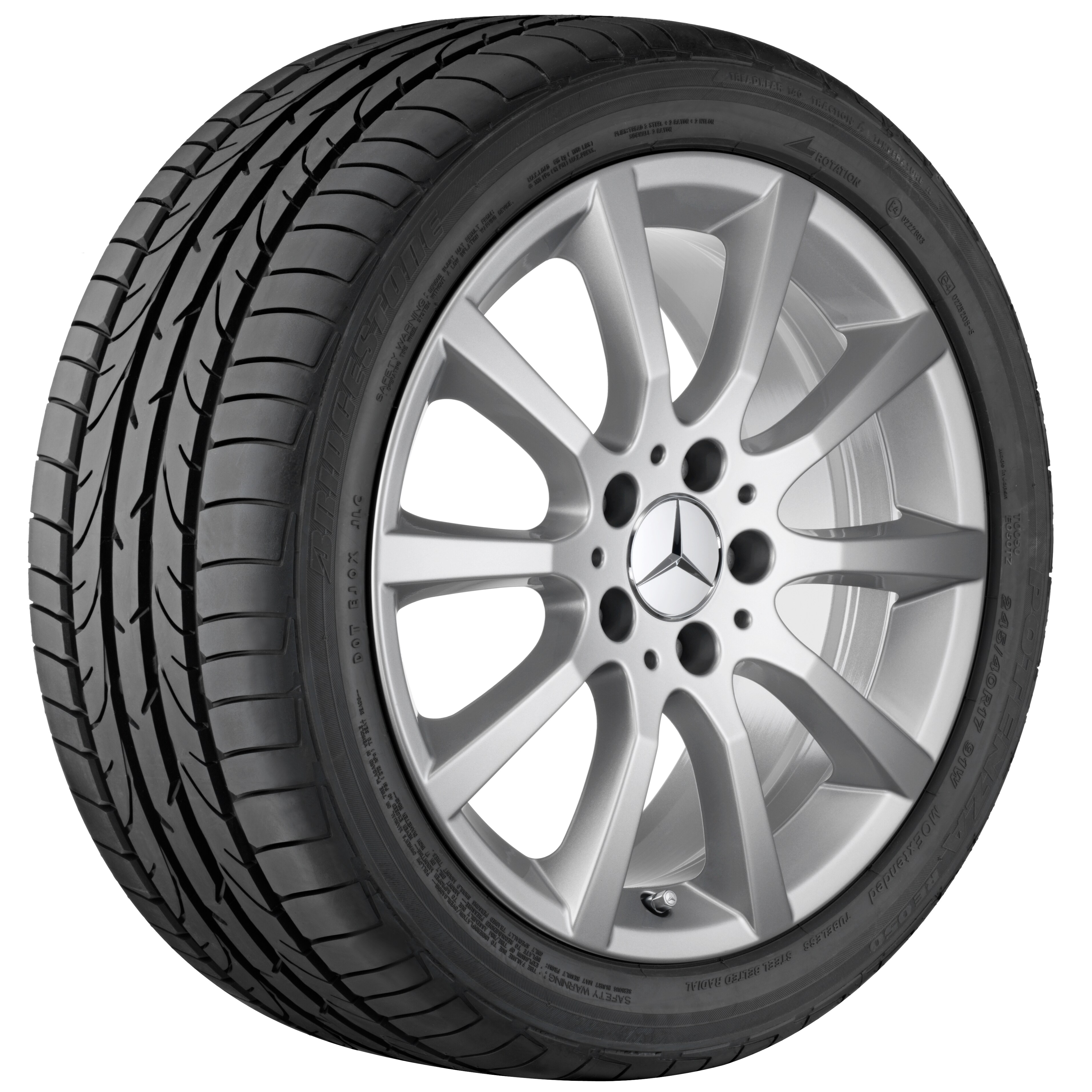 MB 10-Speichen-Rad, 43,2 cm (17 Zoll)