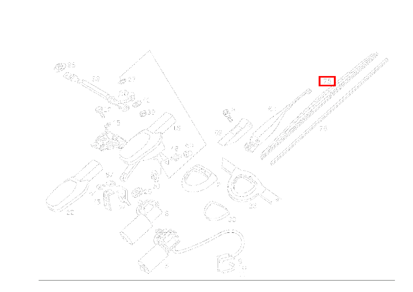 Wischerblatt E 250 FL 124