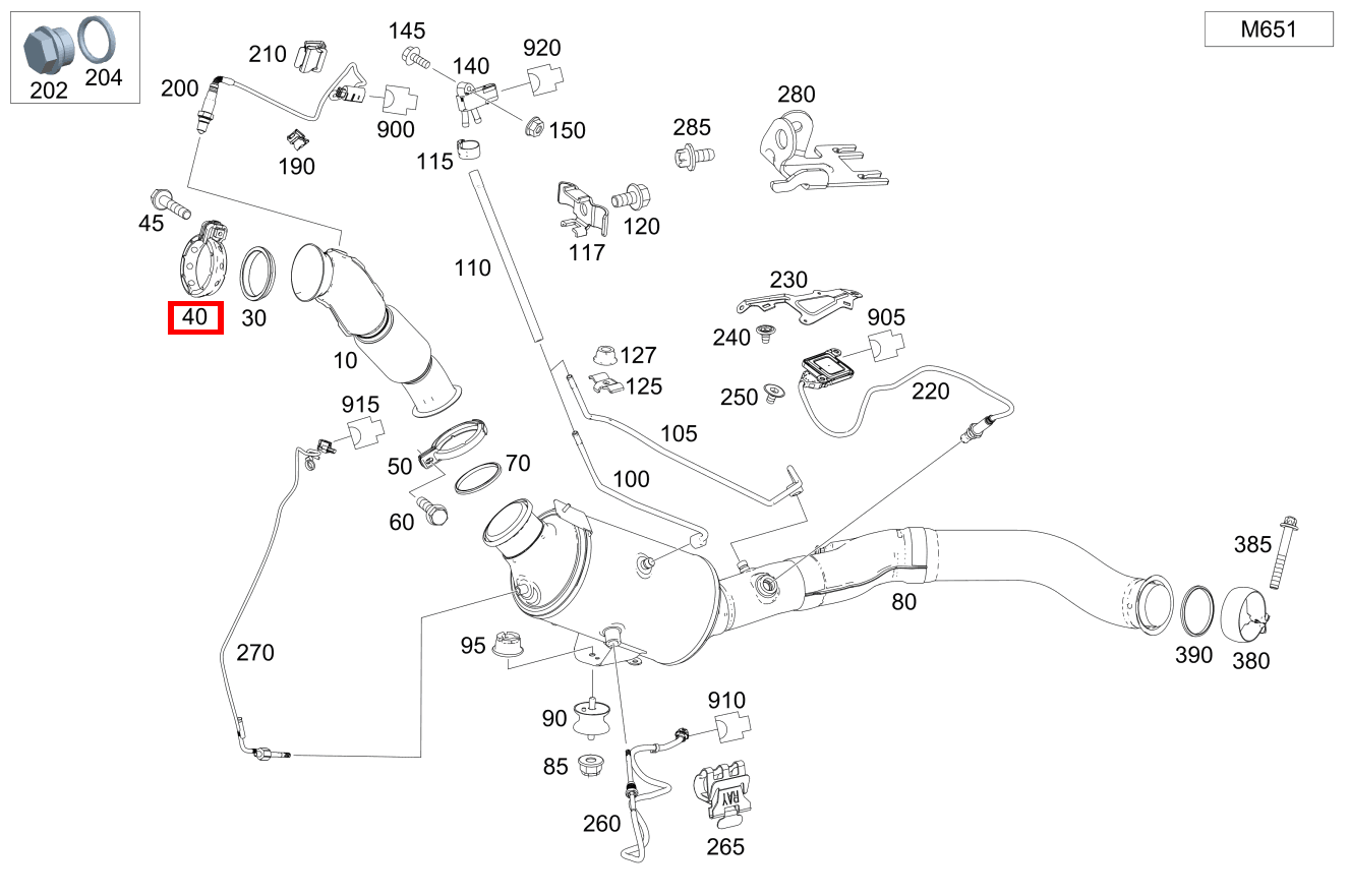 Rohrschelle Abgasanlage ABGASEINGANGSMODUL AN ABGASTURBOLADER ML 250 BT 166 Rohrschelle Abgasanlage ABGASEINGANGSMODUL AN ABGASTURBOLADER ML 250 BT 166