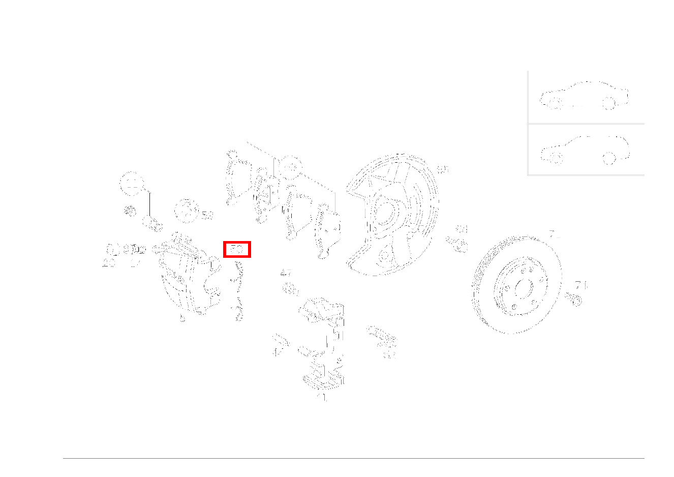Haltefeder E 430 T-Modell 210 Haltefeder E 430 T-Modell 210
