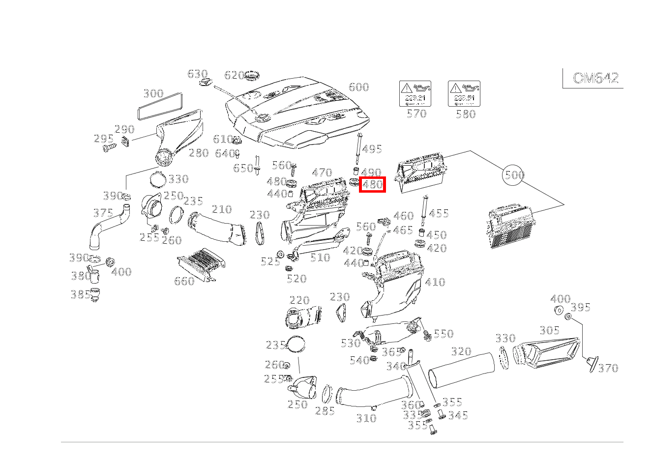 Gummipuffer LUFTFILTER, RECHTS G 500 Off-Roader lang BCA 463 Gummipuffer LUFTFILTER, RECHTS G 500 Off-Roader lang BCA 463