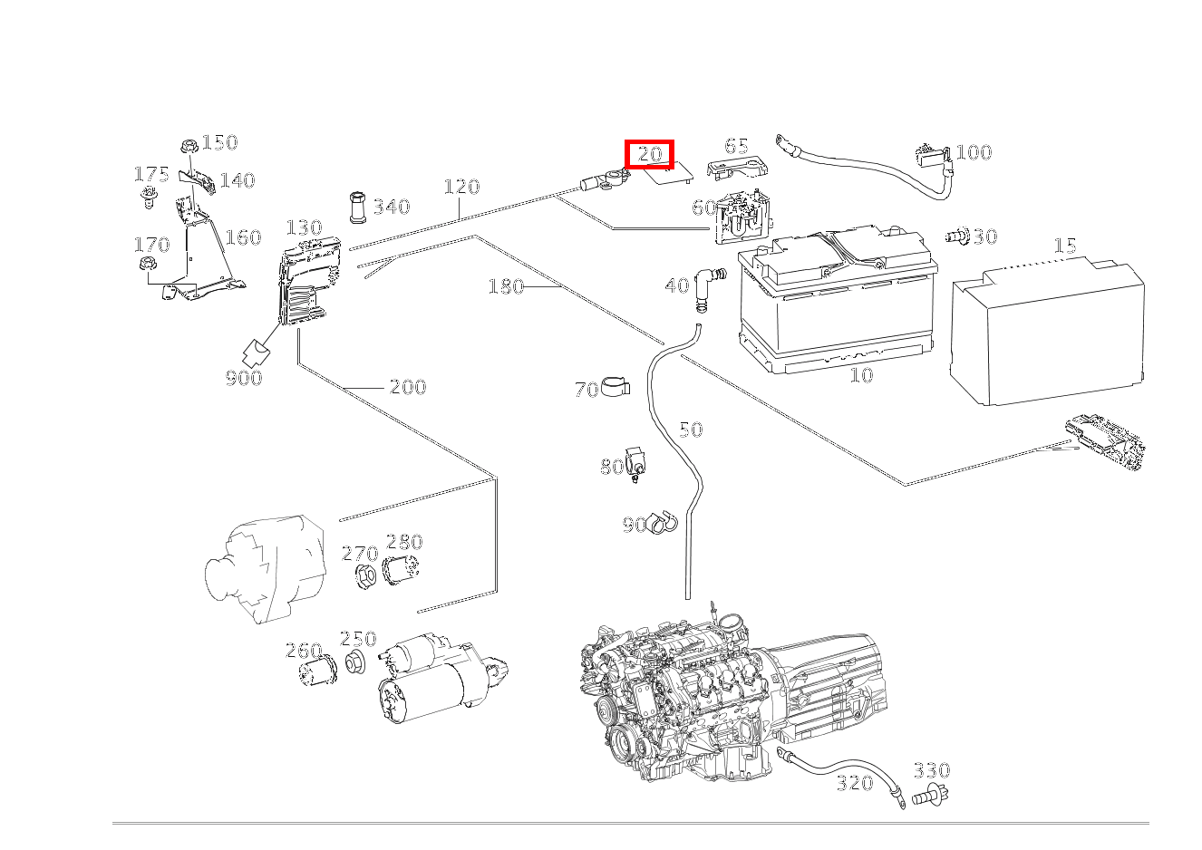 Schutzkappe PLUSPOL Mercedes-AMG GT Roadster 190