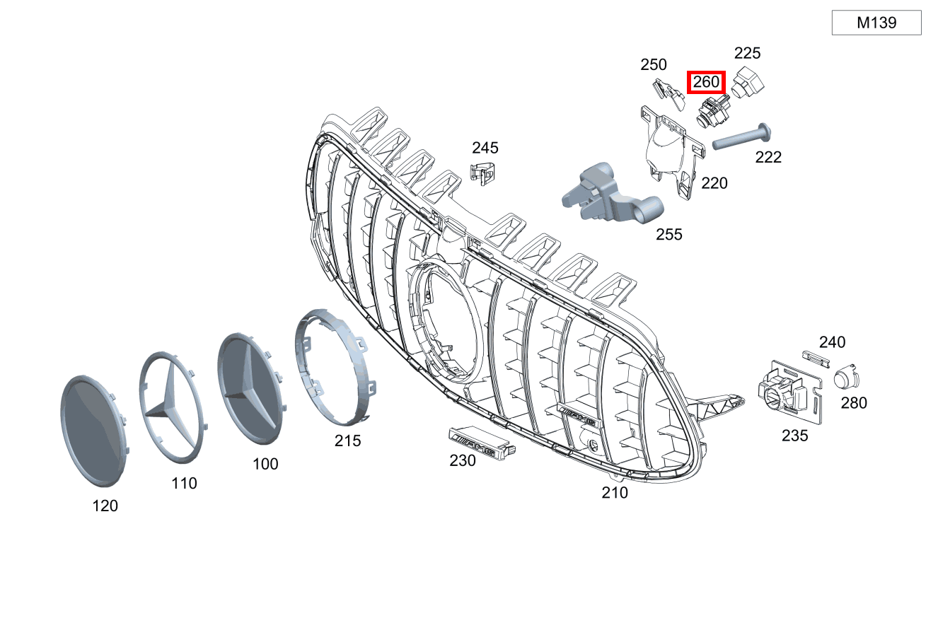 Kamera Rundumsichtsystem Mercedes-AMG A 45 S 4MATIC+ Kompaktlimousine 177 Kamera Rundumsichtsystem Mercedes-AMG A 45 S 4MATIC+ Kompaktlimousine 177