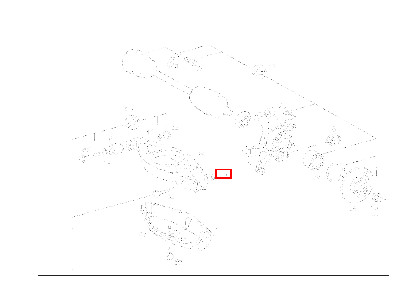 Sechskantmutter FEDERLENKER AN RADTRAEGER M 14; M14X1.5 C 200 CDI Limousine 202