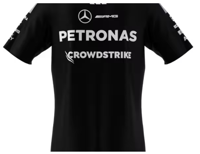 T-Shirt Herren, Fahrer Authentic, Mercedes-AMG F1 schwarz T-Shirt Herren, Fahrer Authentic, Mercedes-AMG F1 schwarz