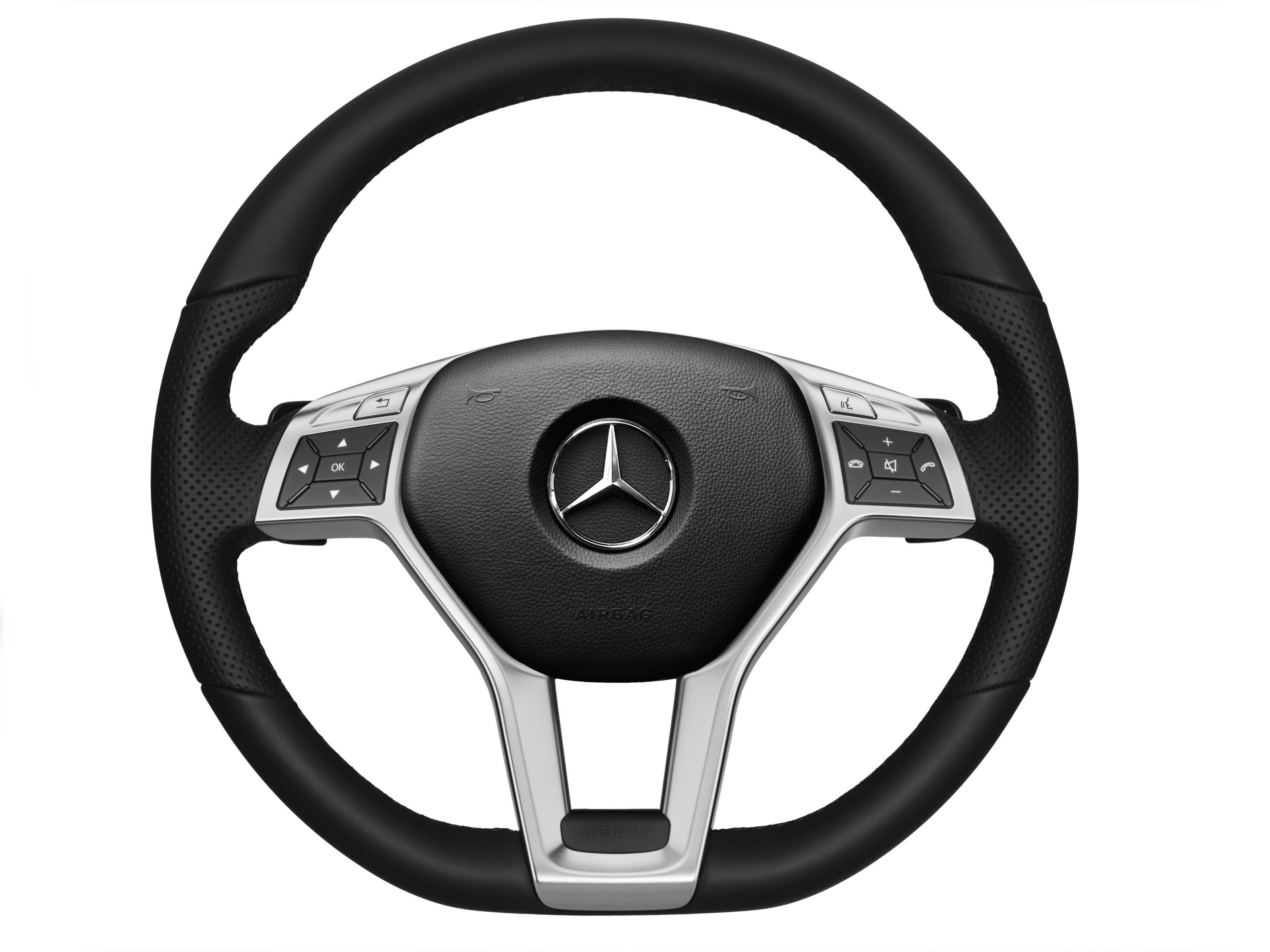 Mercedes-Benz - Lederlenkrad, mit ALDW und LSP Lederlenkrad, mit ALDW und LSP