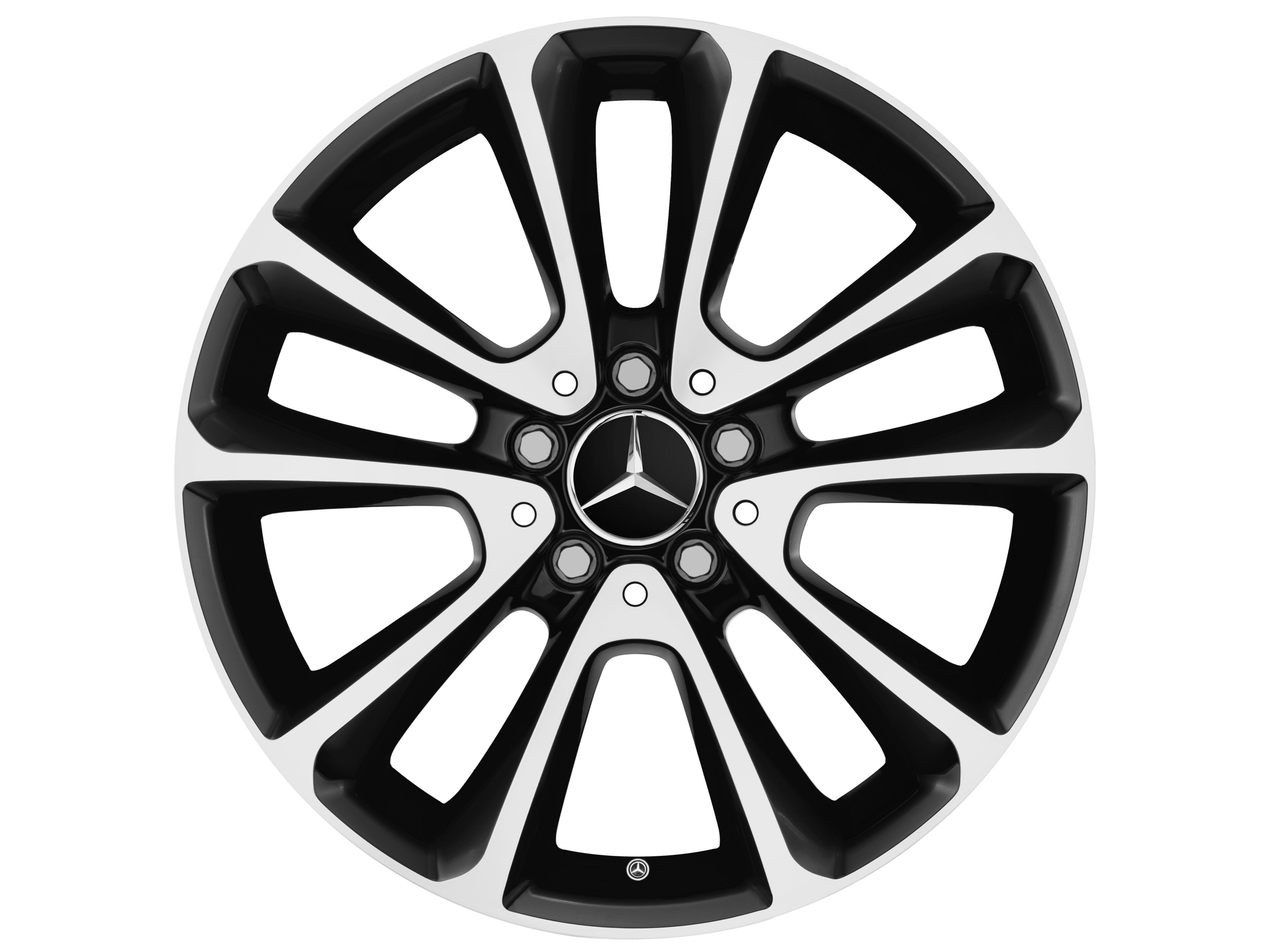 5-Doppelspeichen-Rad, 45,7 cm (18 Zoll), glan