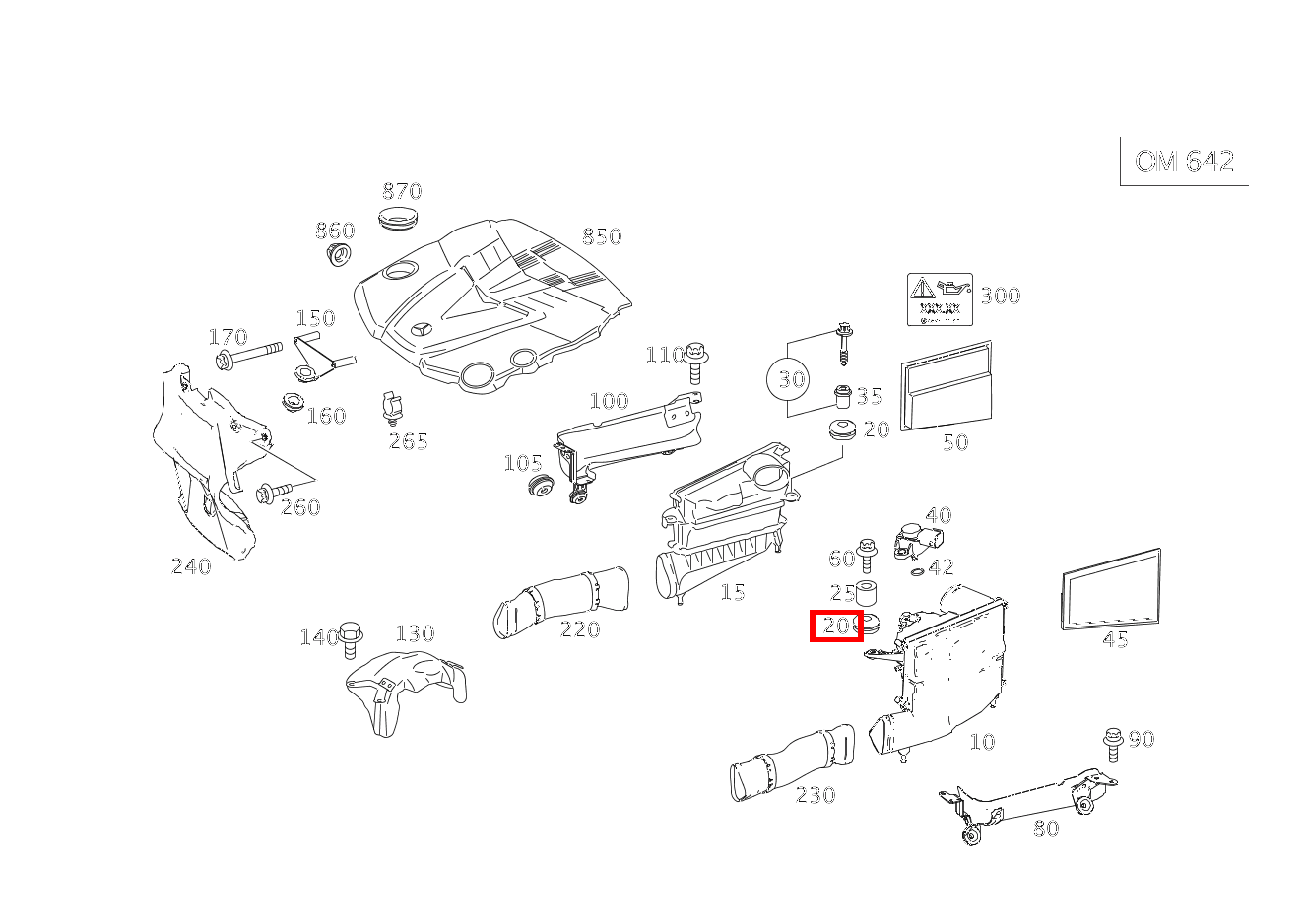 Gummipuffer VORN UND HINTEN, RECHTS E280CDI SONDERAUFB 211 Gummipuffer VORN UND HINTEN, RECHTS E280CDI SONDERAUFB 211