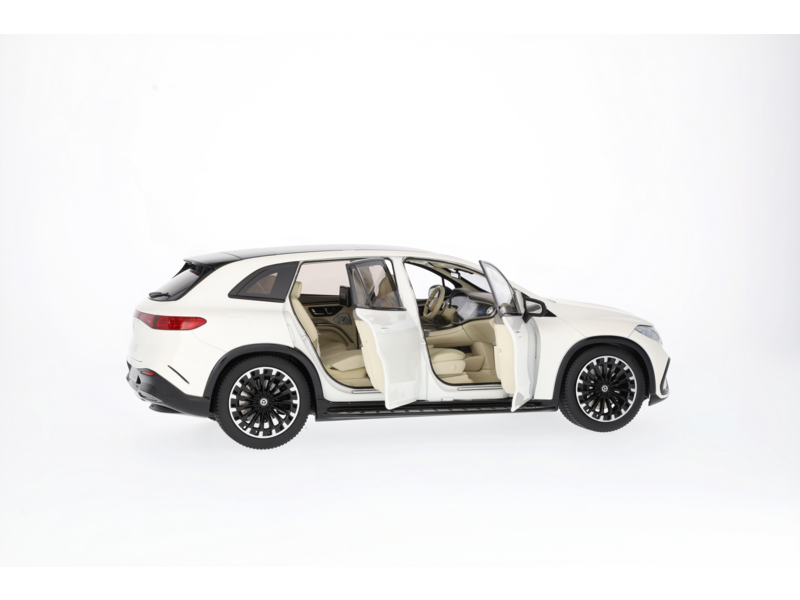 EQS SUV, AMG Line, X296 G manufaktur diamantweiß bright, NZG, 1:18