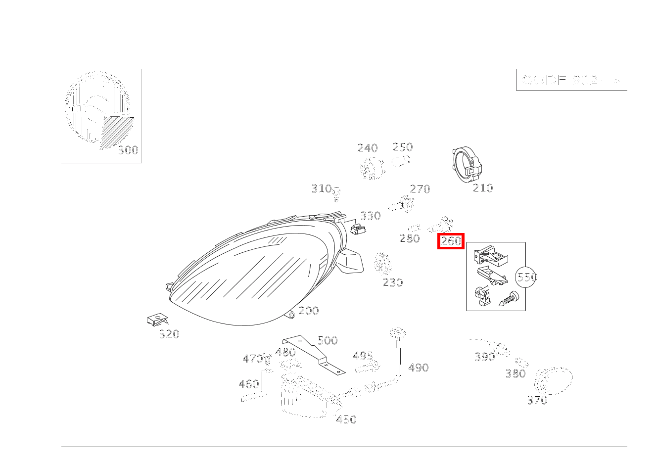 Glühlampe ABBLENDLICHT; H7 12V-55W A 210 L EVOLUTION 168 Glühlampe ABBLENDLICHT; H7 12V-55W A 210 L EVOLUTION 168