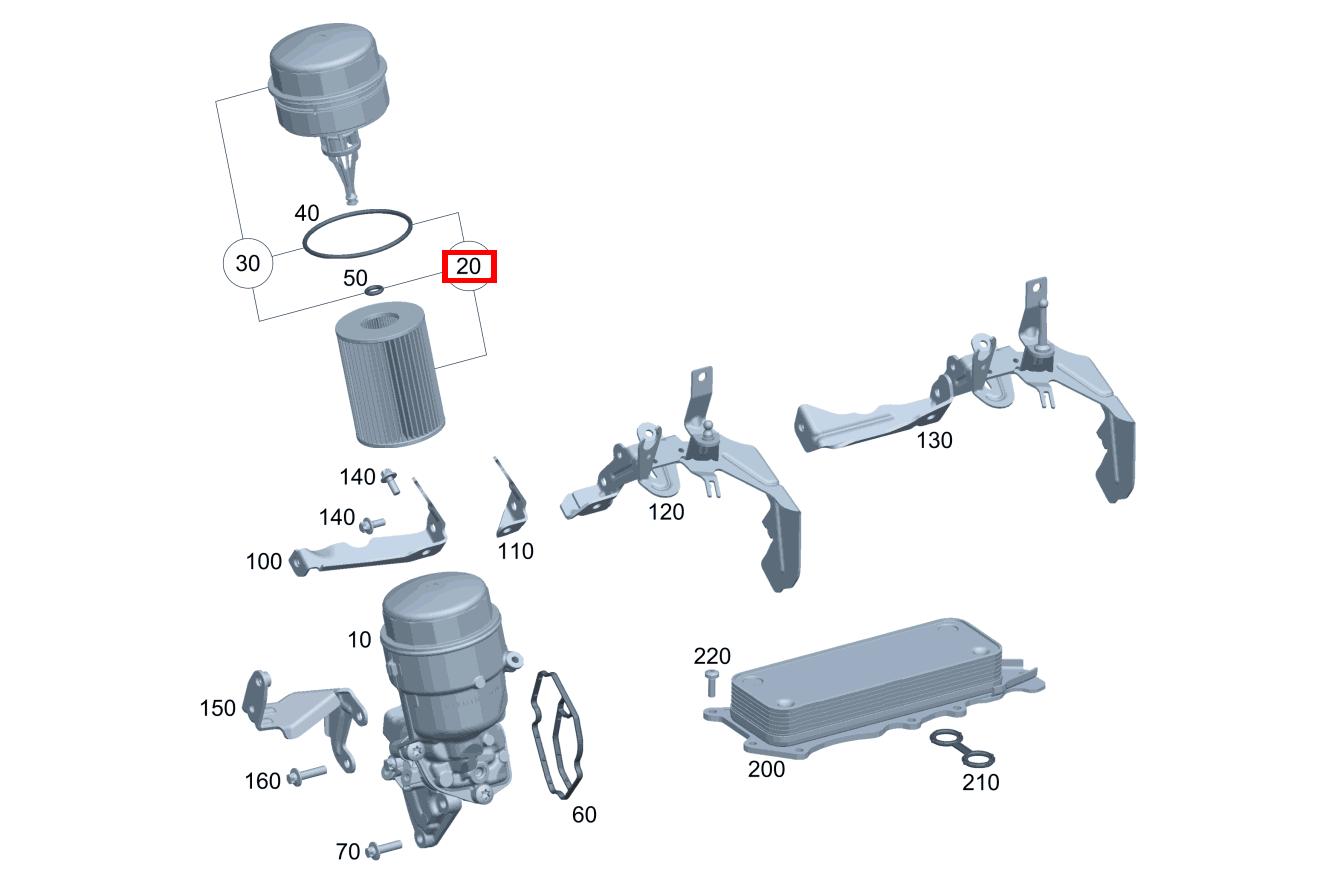 Teilesatz Filtereinsatz CLS 350 SB 4Matic 218 Teilesatz Filtereinsatz CLS 350 SB 4Matic 218
