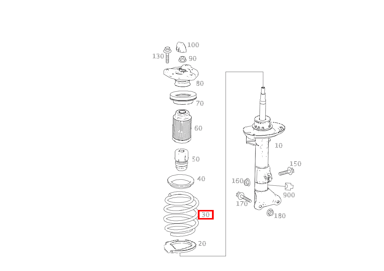 Schraubenfeder Farbkennzeichnung: 3 x rot GLC2504M 253 Schraubenfeder Farbkennzeichnung: 3 x rot GLC2504M 253