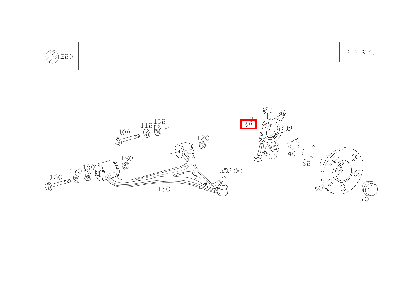 Schutzkappe LENKANSCHLAG LINKS UND RECHTS C 280 4MATIC T-Modell 203 Schutzkappe LENKANSCHLAG LINKS UND RECHTS C 280 4MATIC T-Modell 203