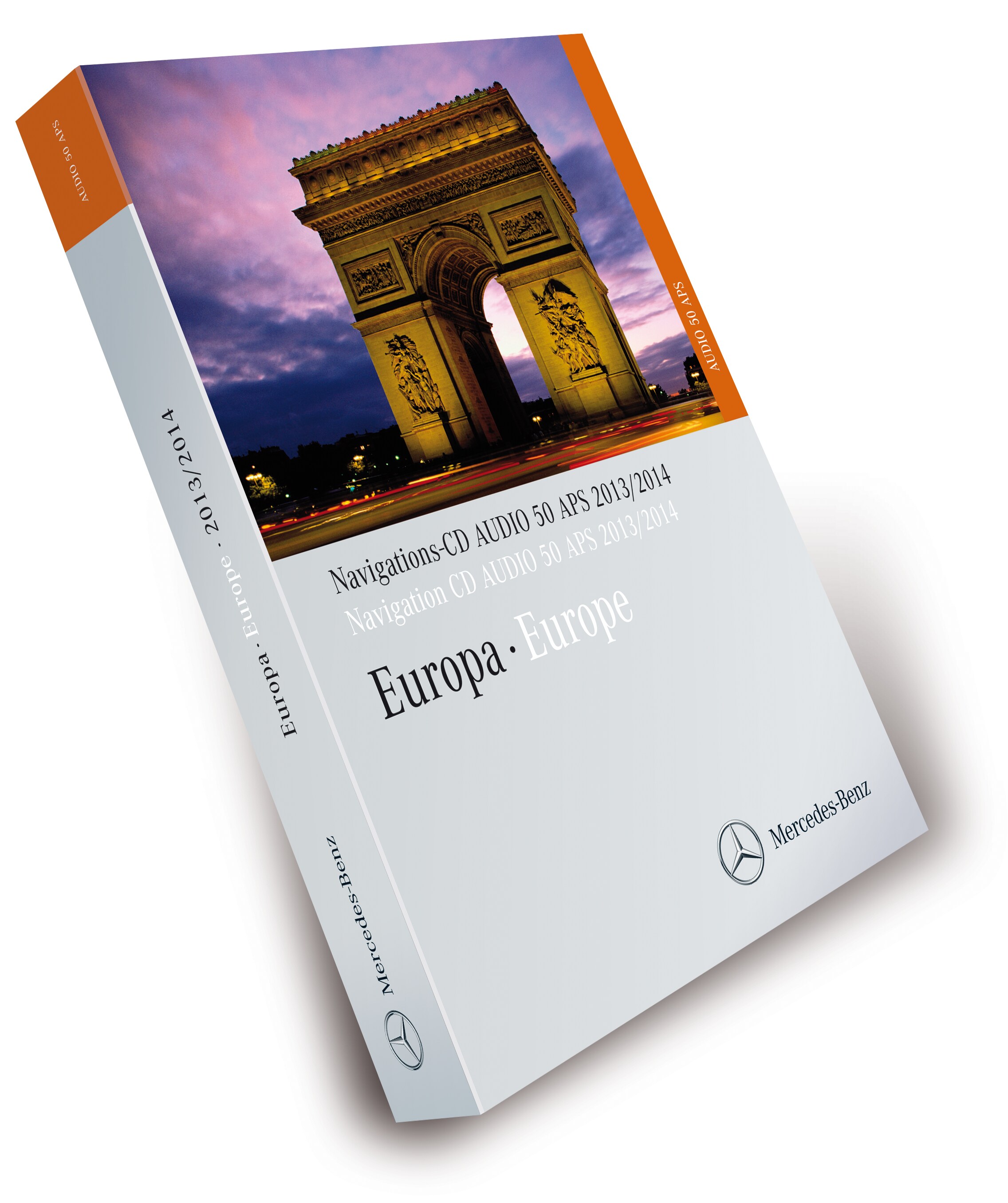 Navigations-CD Audio 50 APS, Europa, Version