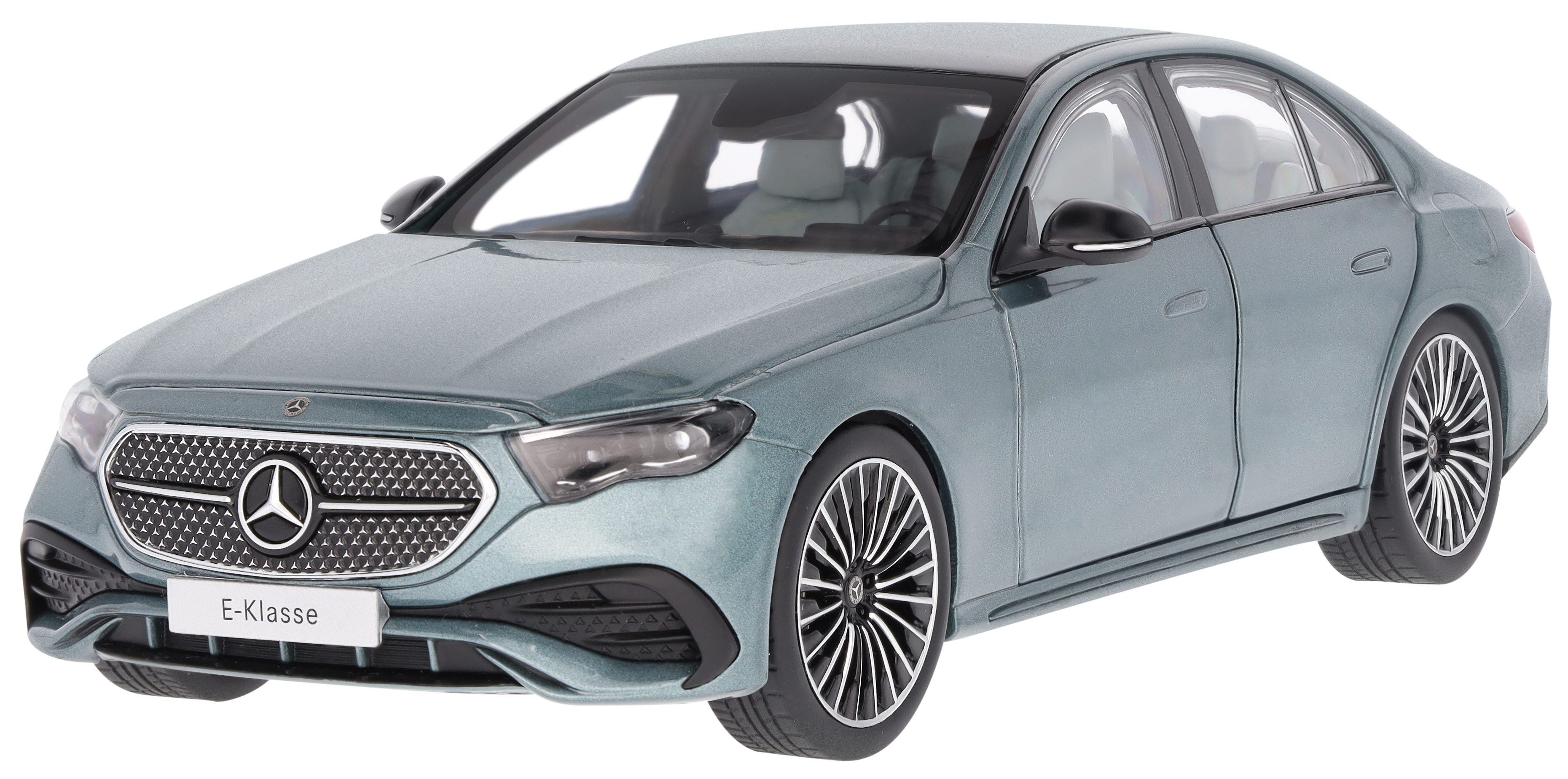 Mercedes-Benz - E-Klasse, Limousine, AMG Line, W214 verdesilber, 1:18