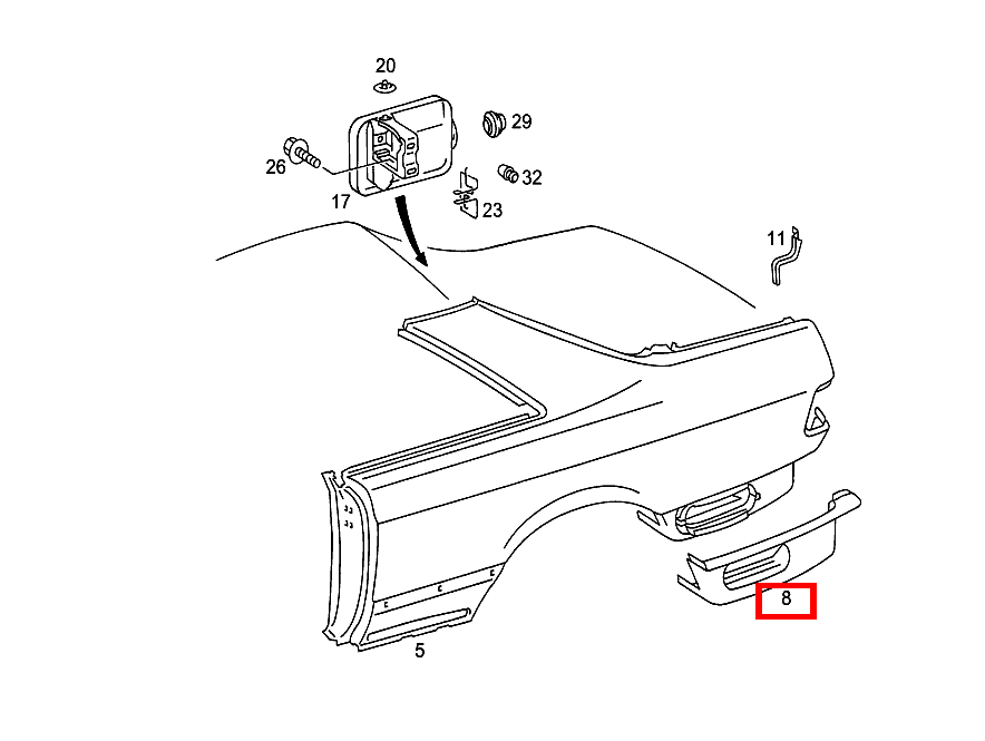 Boden SEITLICH RECHTS 420 SEC COUPE mit Automatic 126 Boden SEITLICH RECHTS 420 SEC COUPE mit Automatic 126