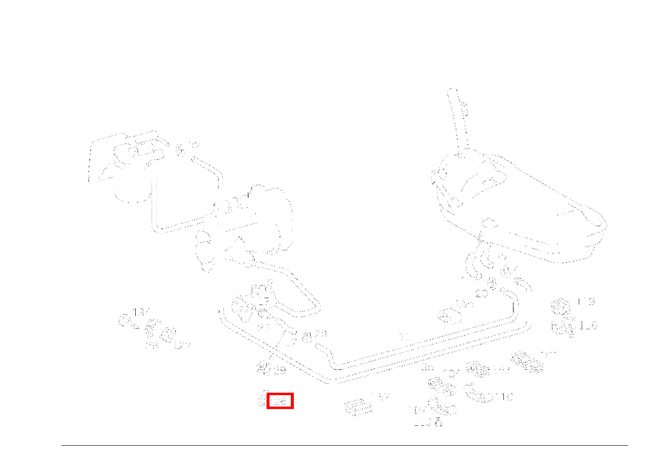 SCHLAUCHHALTER 300TDT/E300DTDT 4M 124 SCHLAUCHHALTER 300TDT/E300DTDT 4M 124