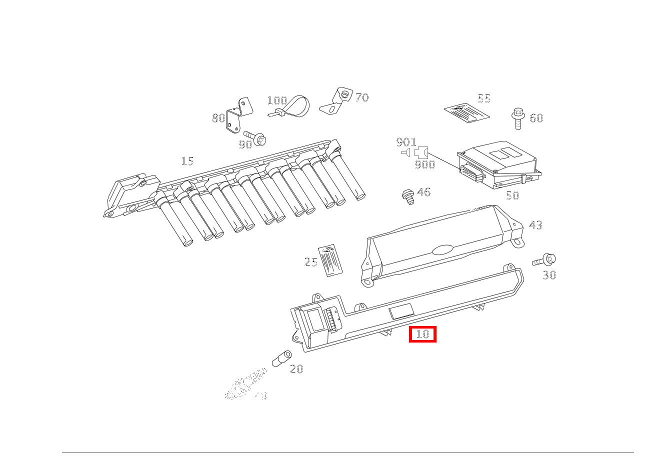 Zündspule Links CL 65AMG 216