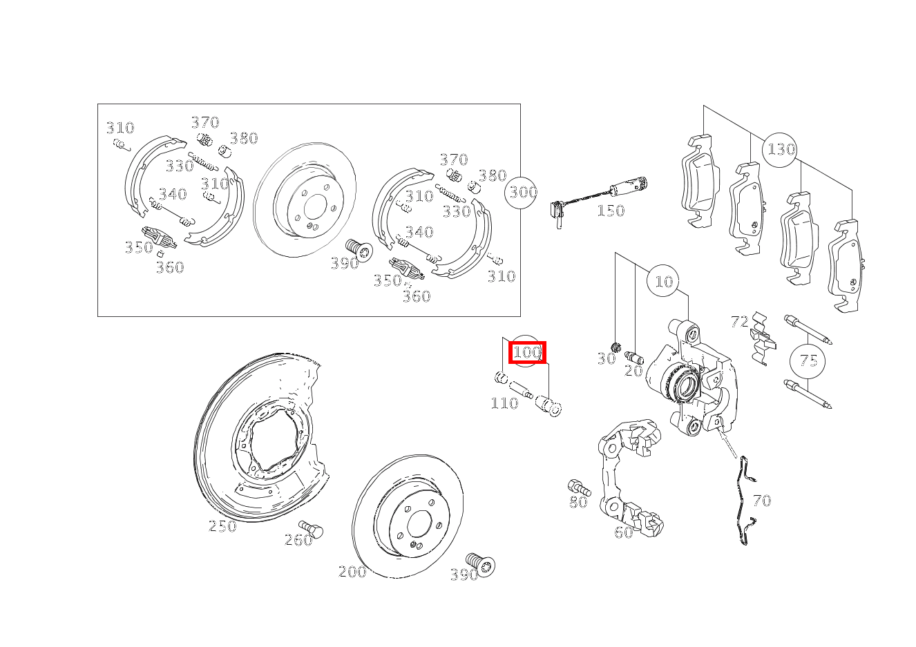 TEILESATZ FUEHRUNGSBUCHSE TEILESATZ E 350 4MATIC Limousine BCA 212 TEILESATZ FUEHRUNGSBUCHSE TEILESATZ E 350 4MATIC Limousine BCA 212