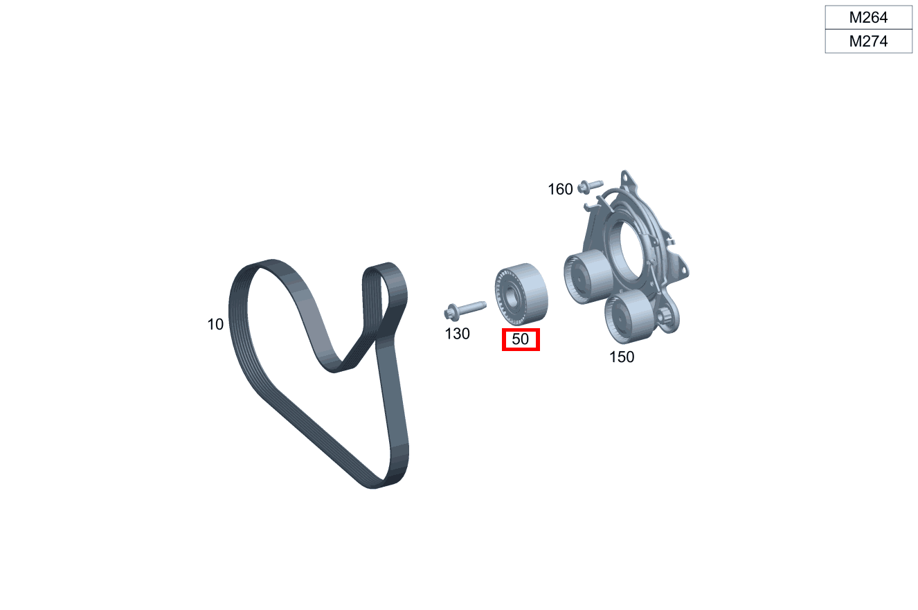 Umlenkrolle Für Keilrippenriemen GLC 300 4MATIC Off-Roader 253 Umlenkrolle Für Keilrippenriemen GLC 300 4MATIC Off-Roader 253