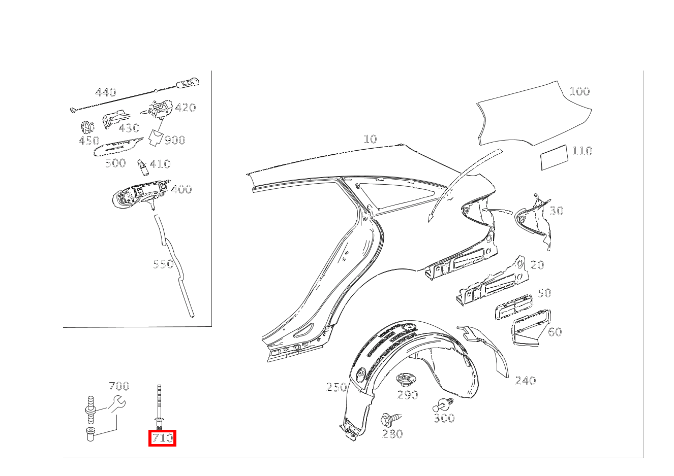 Blindniet REPARATURLOESUNG; 6,4 X 12MM / 1-3,5MM CLS 250 Shooting Brake BlueTEC 4MATIC 218 Blindniet REPARATURLOESUNG; 6,4 X 12MM / 1-3,5MM CLS 250 Shooting Brake BlueTEC 4MATIC 218