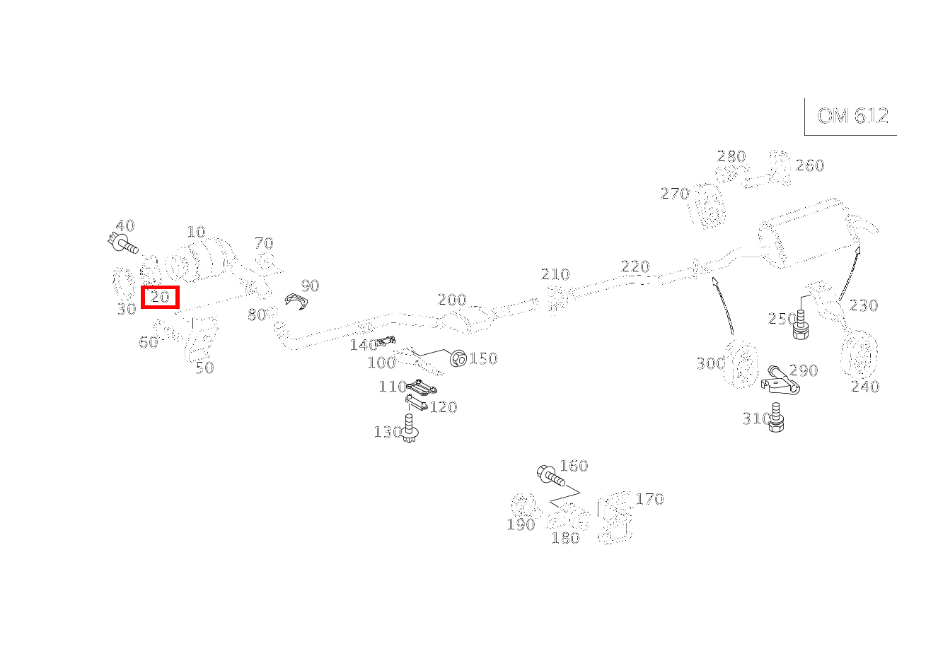 Rohrschelle Abgasanlage Katalysator an Turbolader CLK 270 CDI Coupé BCA 209 Rohrschelle Abgasanlage Katalysator an Turbolader CLK 270 CDI Coupé BCA 209