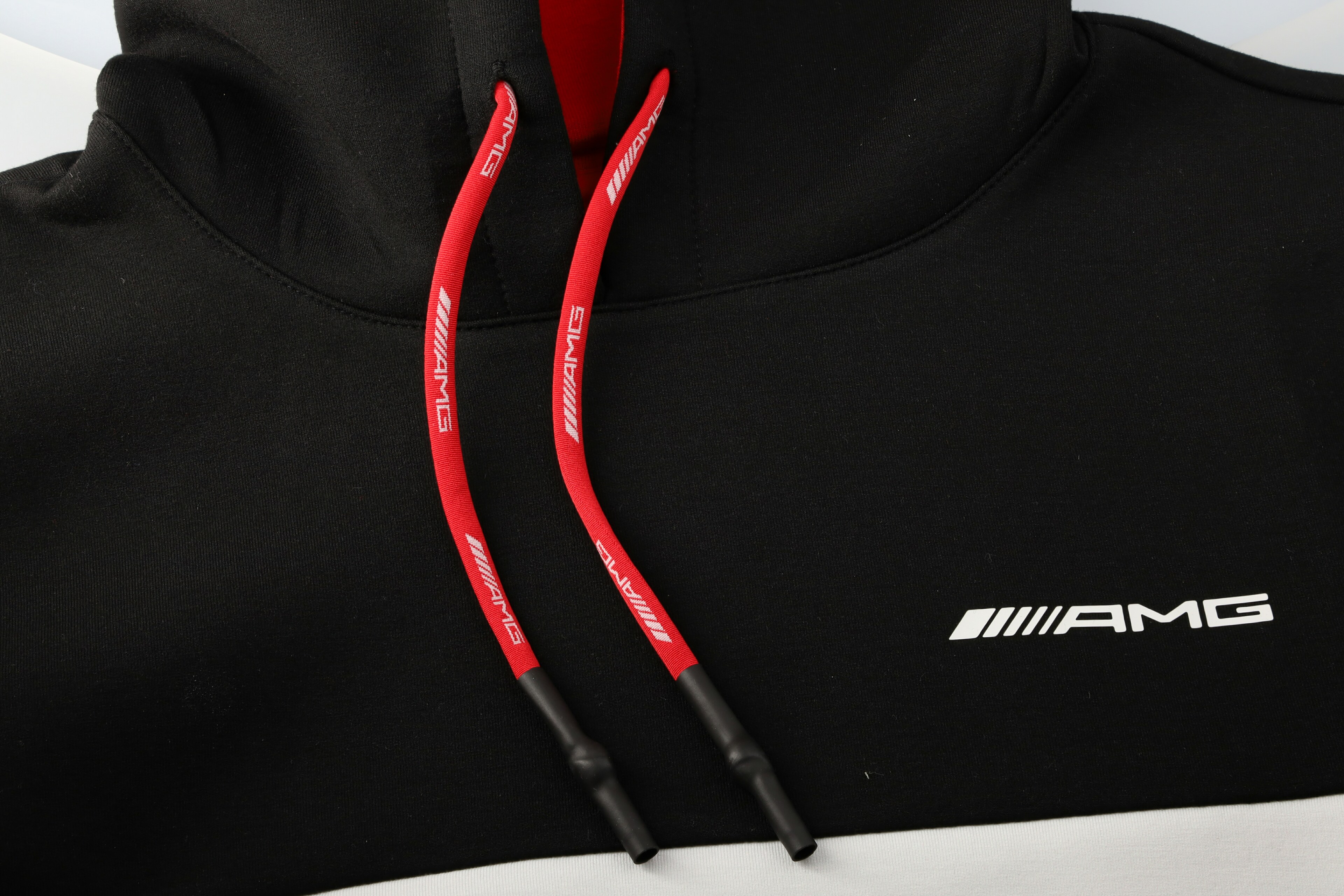 Mercedes-Benz -  AMG Sweathoodie, Unisex, schwarz/weiß