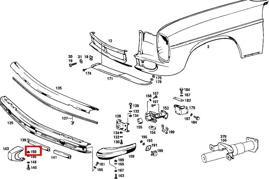 Sechskantmutter M8 240 D 3.0 115 Sechskantmutter M8 240 D 3.0 115