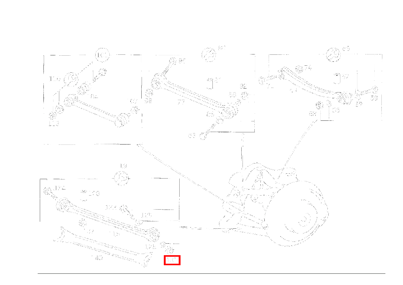 Sechskantmutter SCHUBSTREBE AN RADTRAEGER; M10 C 180 Limousine 203 Sechskantmutter SCHUBSTREBE AN RADTRAEGER; M10 C 180 Limousine 203