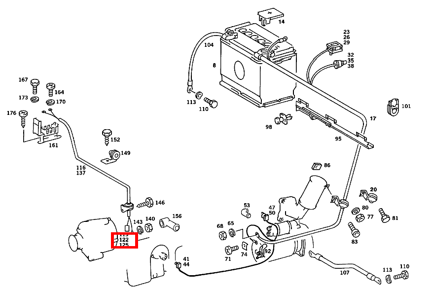 Steckhülse TO 005 545 02 28 190 D 2.5 Turbo 201 Steckhülse TO 005 545 02 28 190 D 2.5 Turbo 201