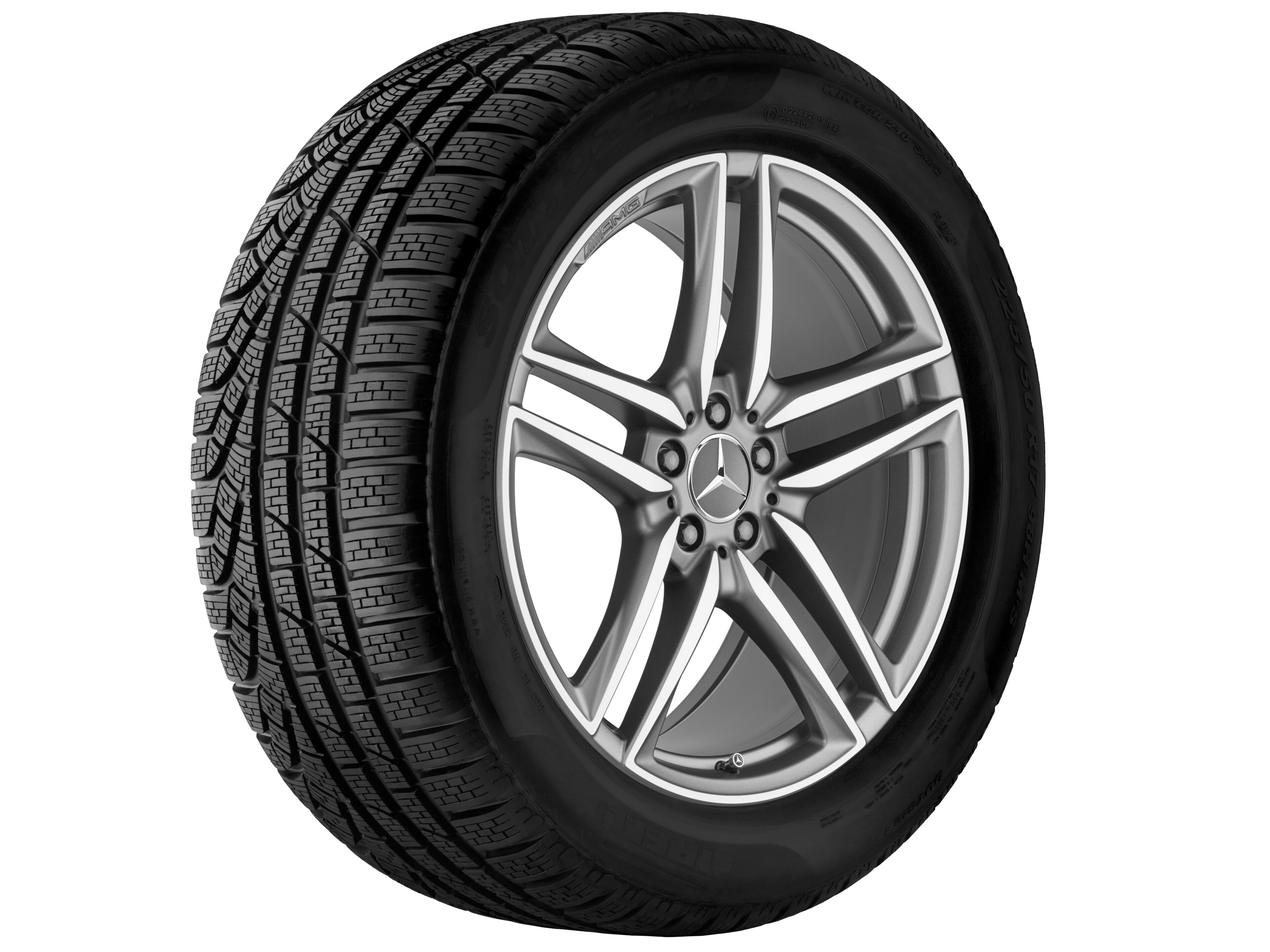 Mercedes-Benz - AMG 5-Doppelspeichen-Rad, 50,8 cm (20 Zoll) AMG 5-Doppelspeichen-Rad, 50,8 cm (20 Zoll)
