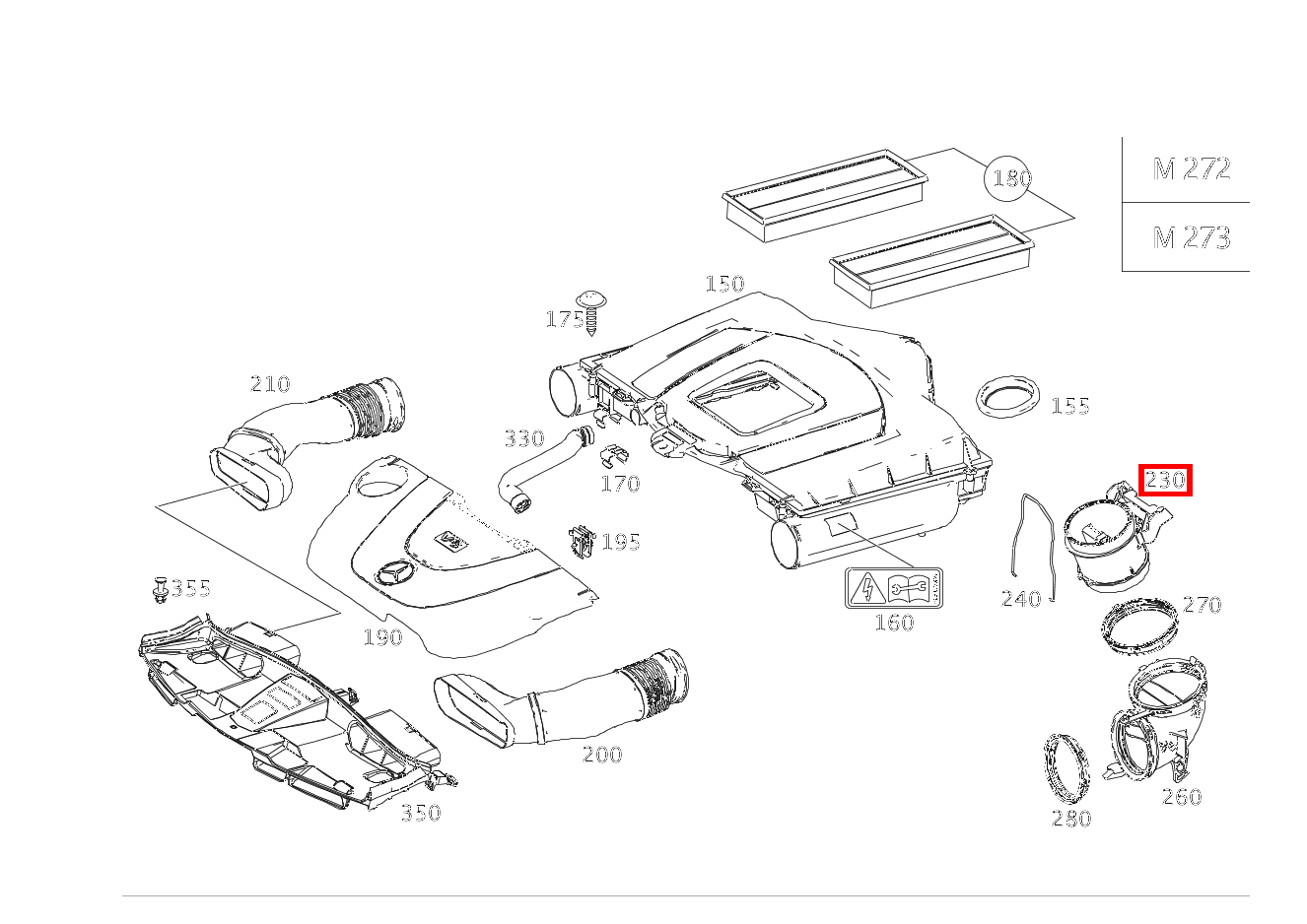 HEISSFILMLUFTMASSENSENSOR E 350 4MATIC Limousine BCA 212 HEISSFILMLUFTMASSENSENSOR E 350 4MATIC Limousine BCA 212