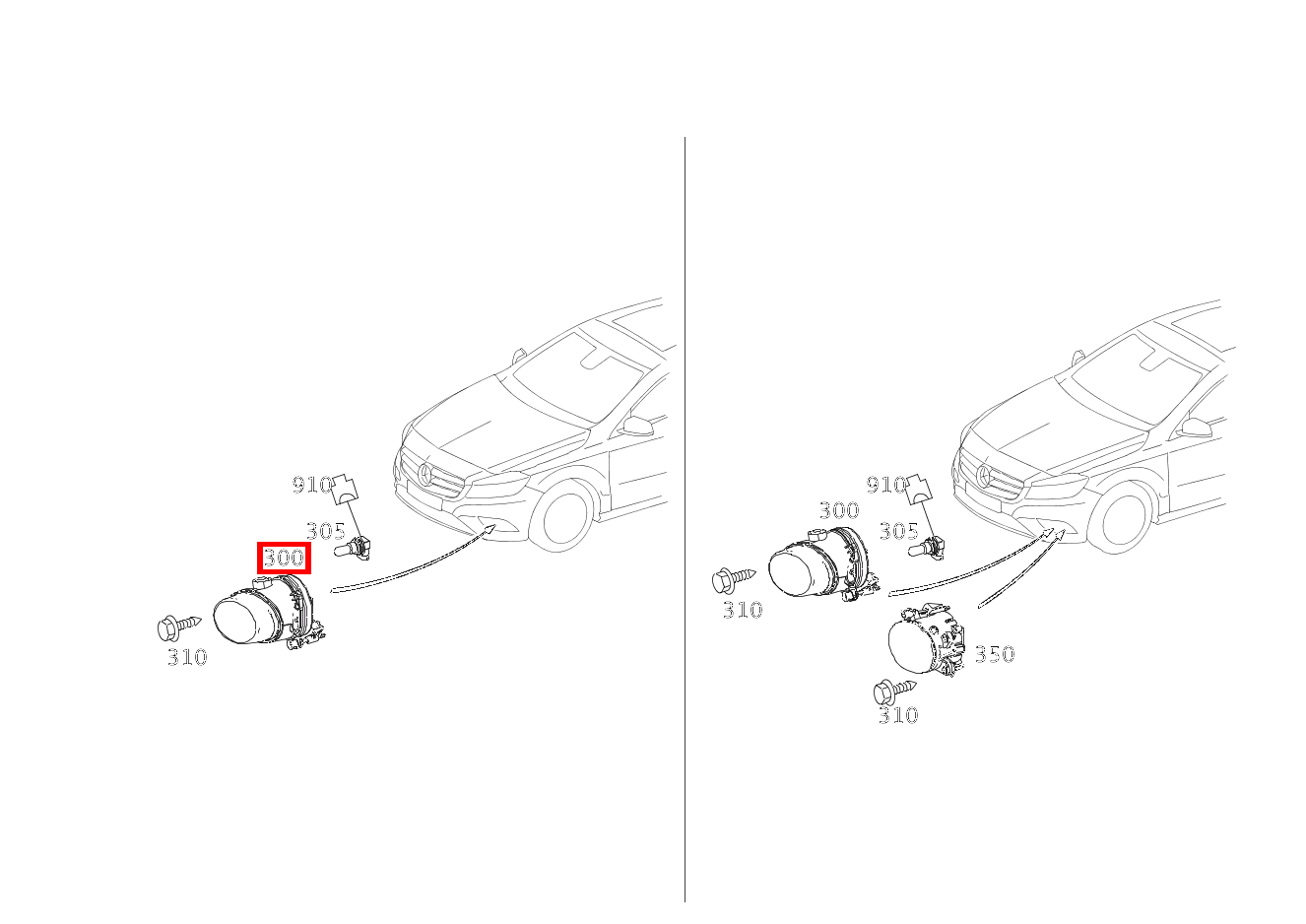 Nebelscheinwerfer Nebelscheinwerfer links A250 Sport 176 Nebelscheinwerfer Nebelscheinwerfer links A250 Sport 176