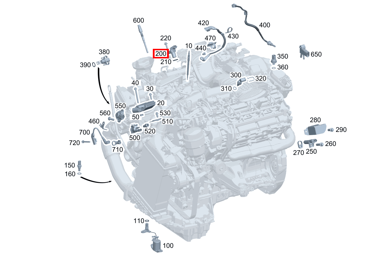 Positionssensor Nockenwelle S350BT L 4M 221