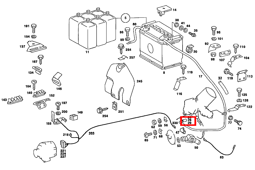 GEHAEUSEOBERTEIL TO 011 545 10 28 230 TE 123 GEHAEUSEOBERTEIL TO 011 545 10 28 230 TE 123