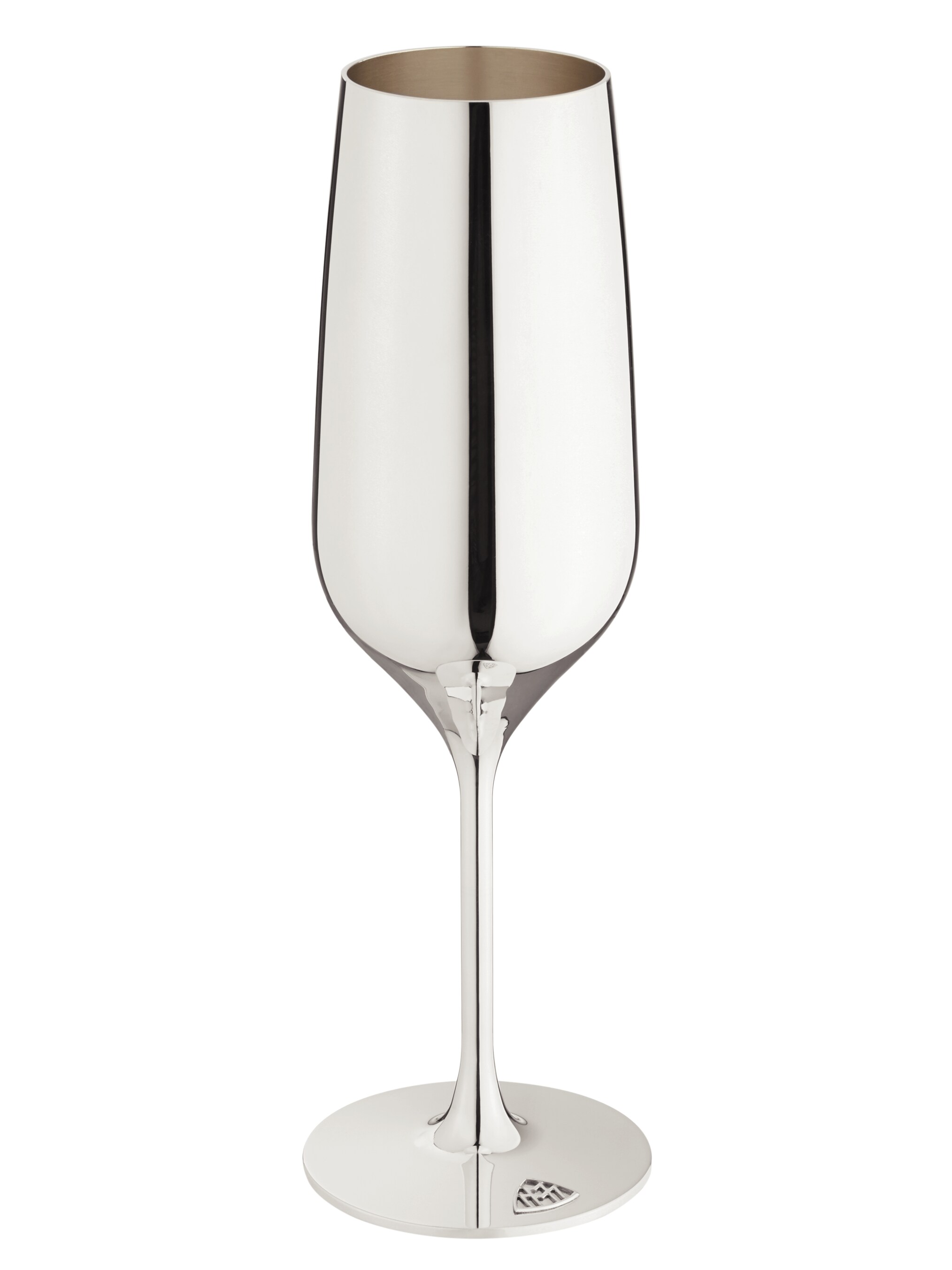 Mercedes-Benz - Champagnerkelch, massiv versilbert Champagnerkelch, massiv versilbert