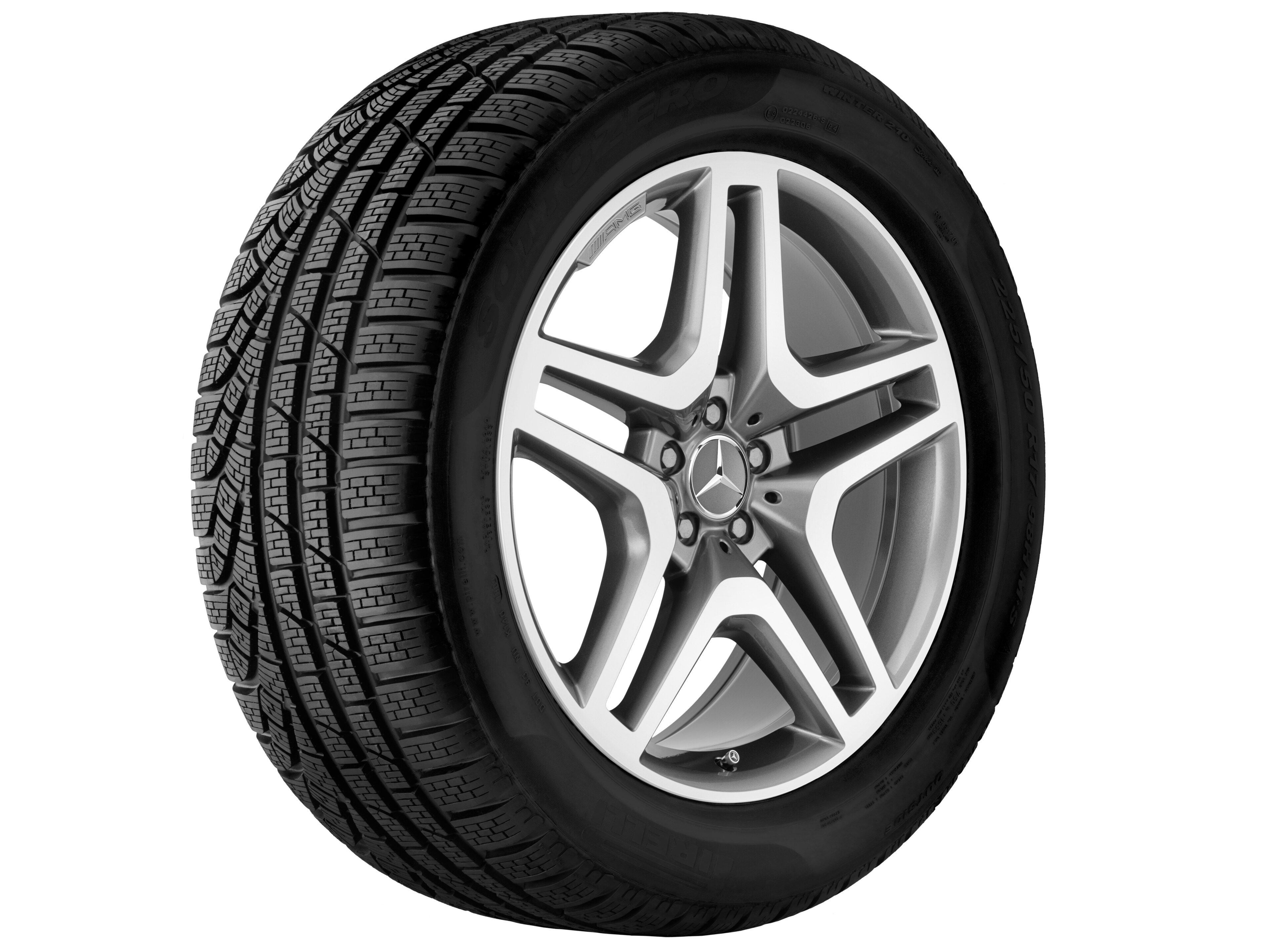 Mercedes-Benz - AMG 5-Doppelspeichen-Rad, 53,3 cm (21 Zoll) AMG 5-Doppelspeichen-Rad, 53,3 cm (21 Zoll)