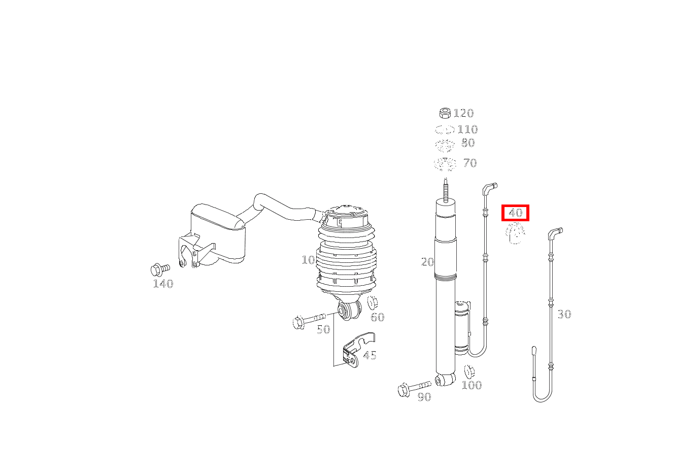DICHTRINGHALTER BEFESTIGUNGSELEMENT ZWISCHEN KAROSSERIE UND FEDERELEMENT CLS 55 AMG 219 DICHTRINGHALTER BEFESTIGUNGSELEMENT ZWISCHEN KAROSSERIE UND FEDERELEMENT CLS 55 AMG 219