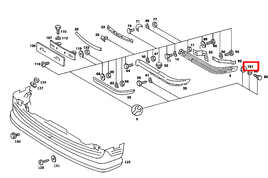 Scheibe 420 SL Roadster m. Automatic 107