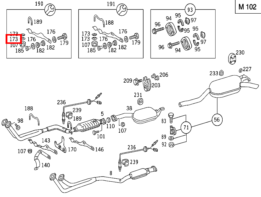 Tellerfeder AUSPUFFROHR VORN AN HALTER B 180 247 Tellerfeder AUSPUFFROHR VORN AN HALTER B 180 247