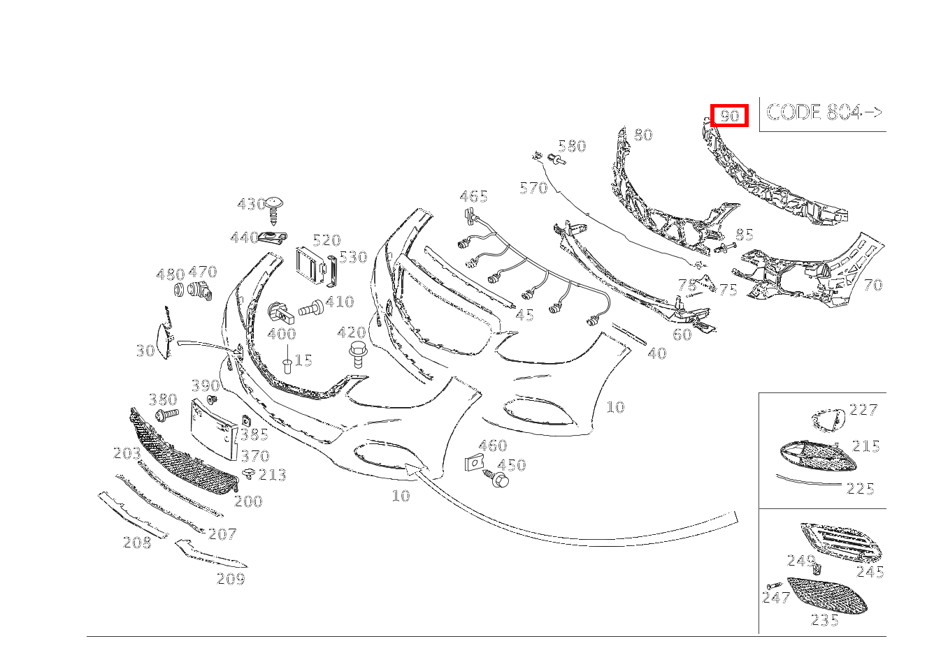 Pralldämpfer Mitte E350T BT 4M 212 Pralldämpfer Mitte E350T BT 4M 212