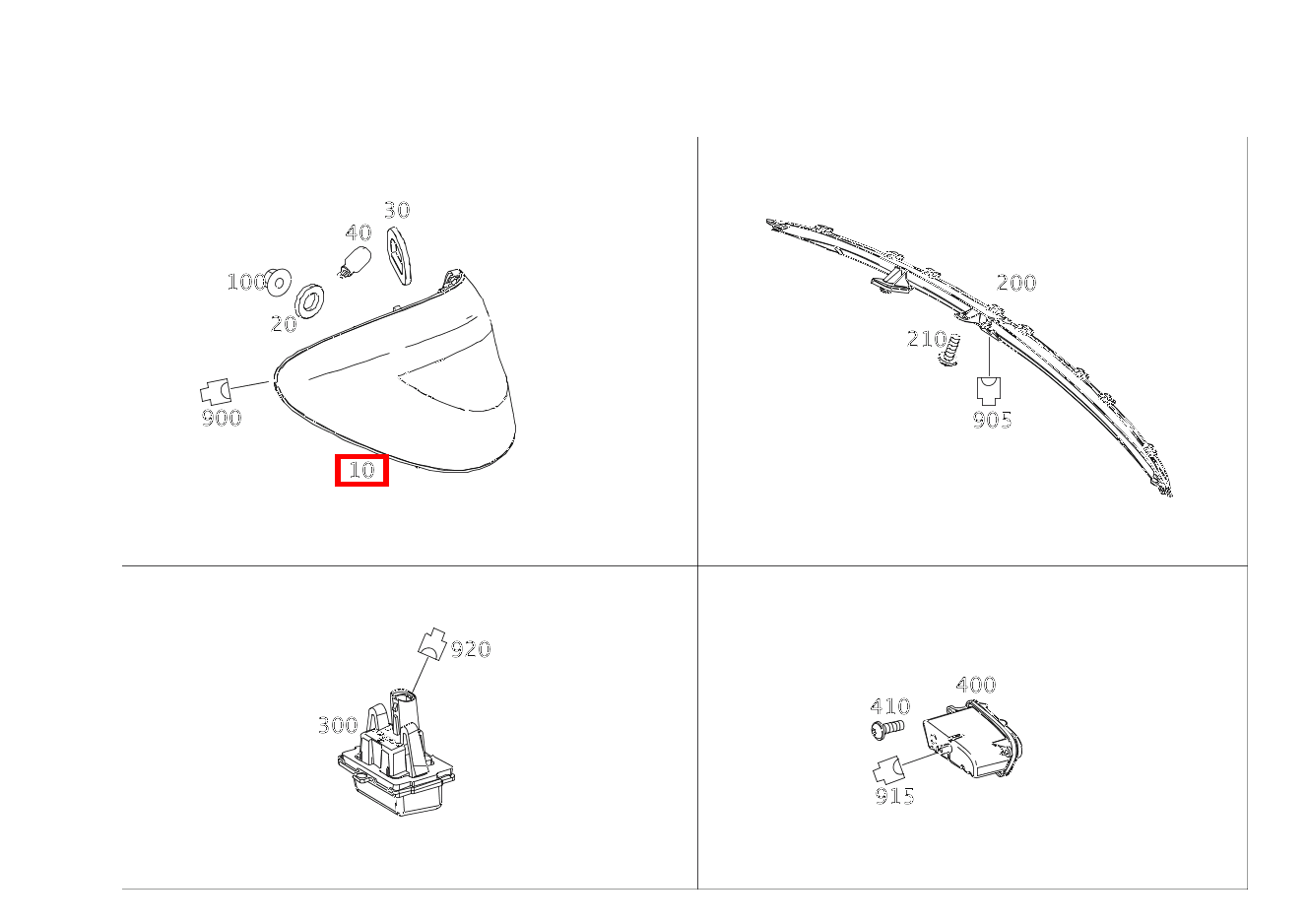 Heckleuchte RECHTS CLS350CDI 4M S 218 Heckleuchte RECHTS CLS350CDI 4M S 218