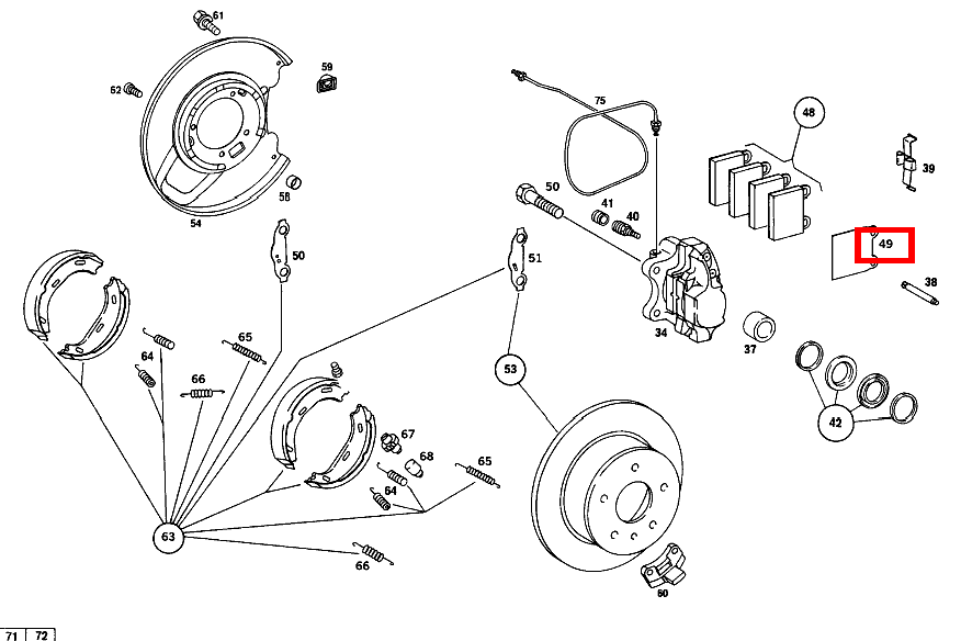 Dämpfung 240 D 3.0 115 Dämpfung 240 D 3.0 115