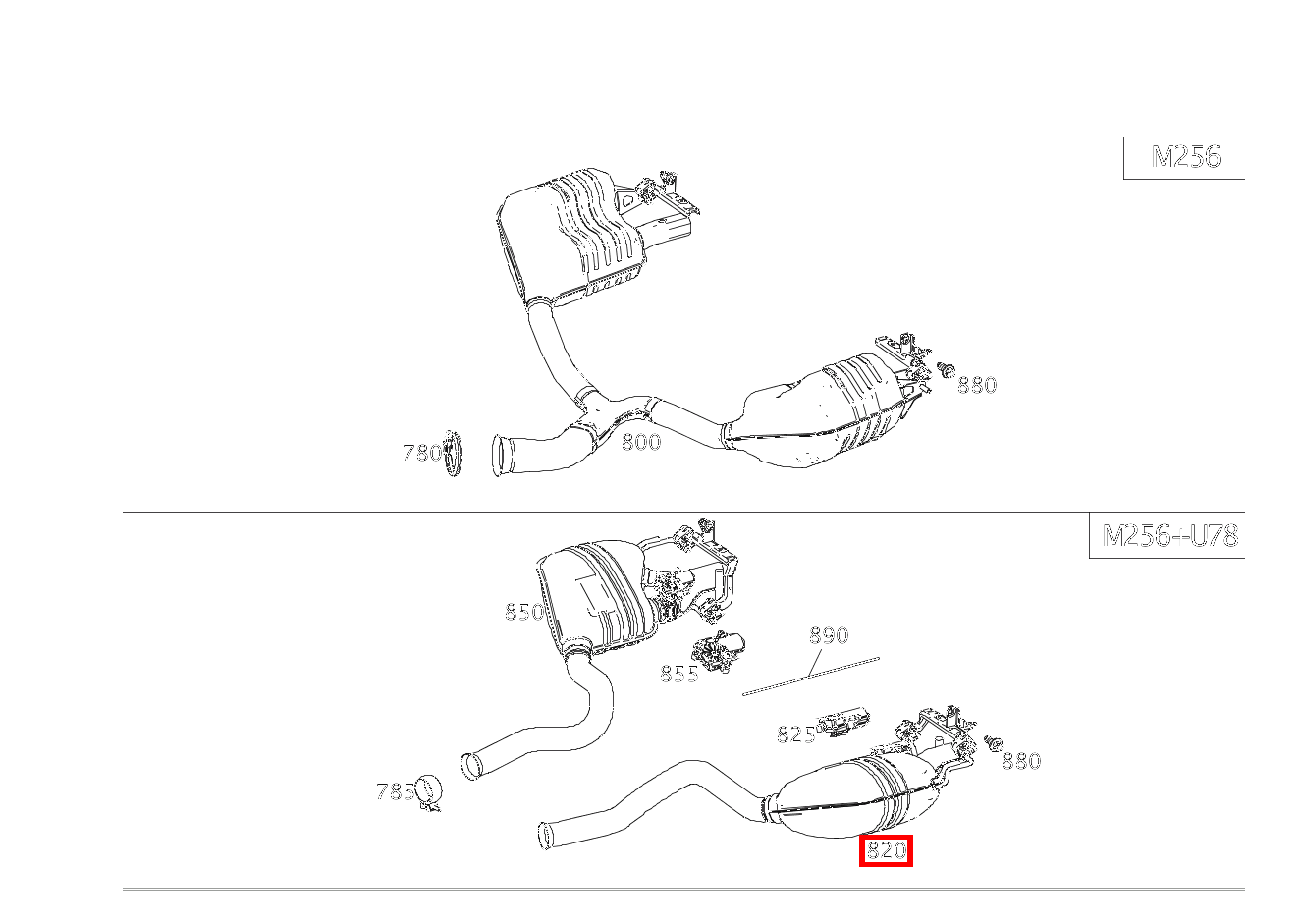 ABGASLEITUNG HINTEN Links für E-Klasse 238 kaufen 