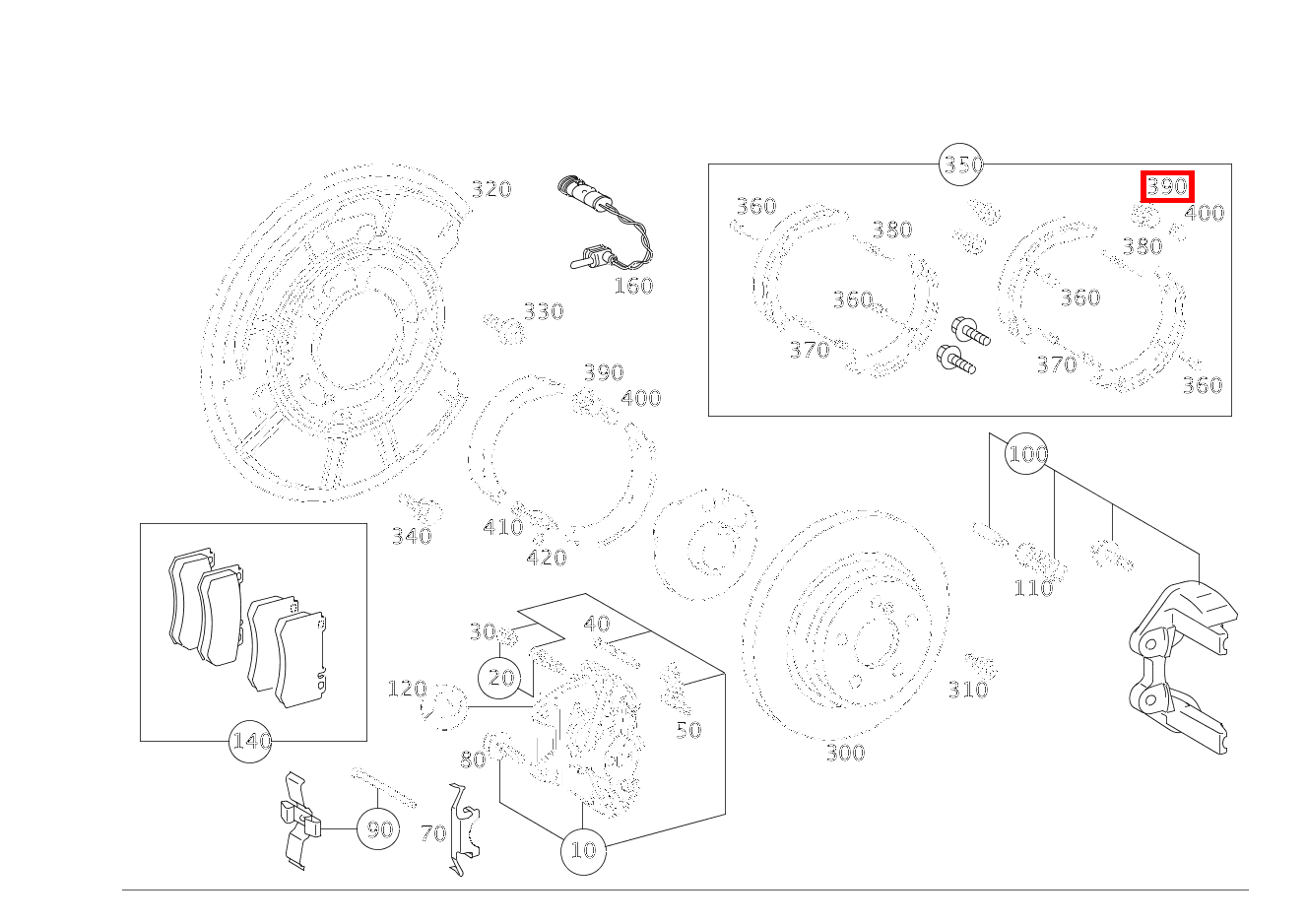 BREMSNACHSTELLER BREMSBACKENNACHSTELLUNG CL 65 AMG Coupé 215 BREMSNACHSTELLER BREMSBACKENNACHSTELLUNG CL 65 AMG Coupé 215