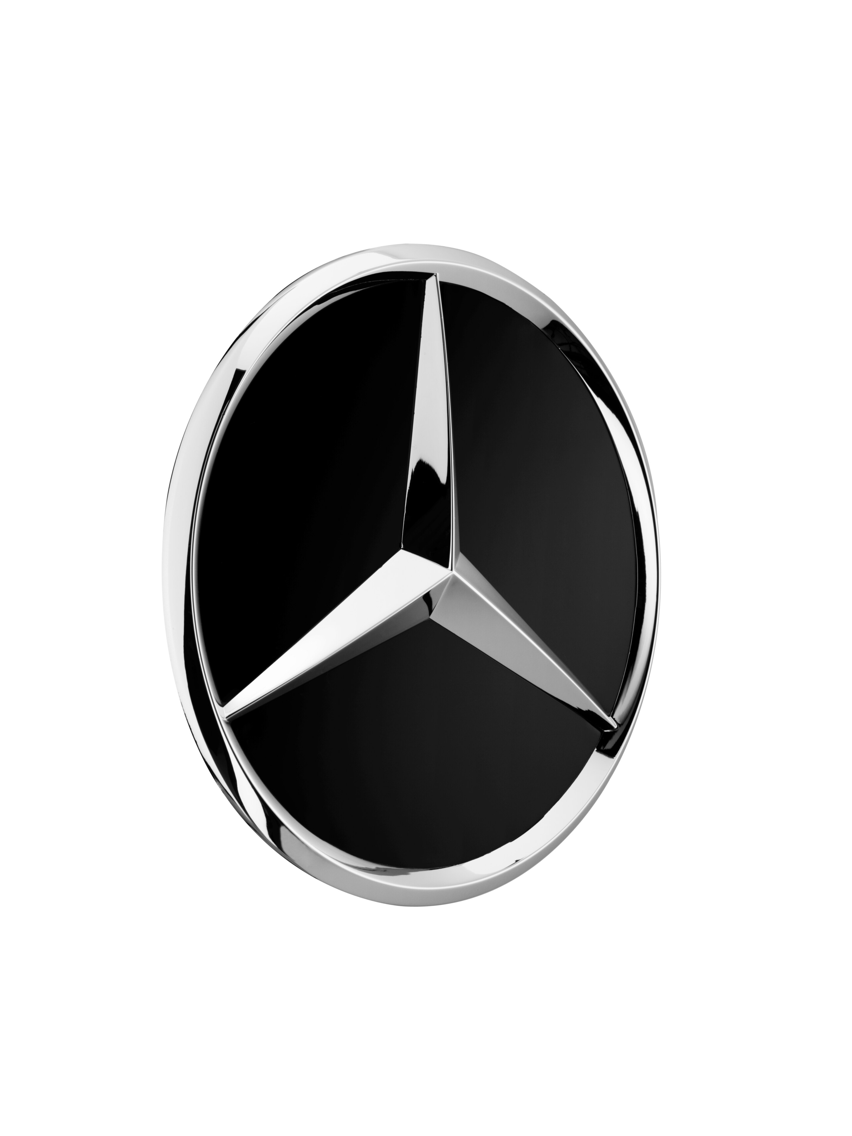Mercedes-Benz - Radnabenabdeckung, Stern erhaben, 2-teilig Radnabenabdeckung, Stern erhaben, 2-teilig