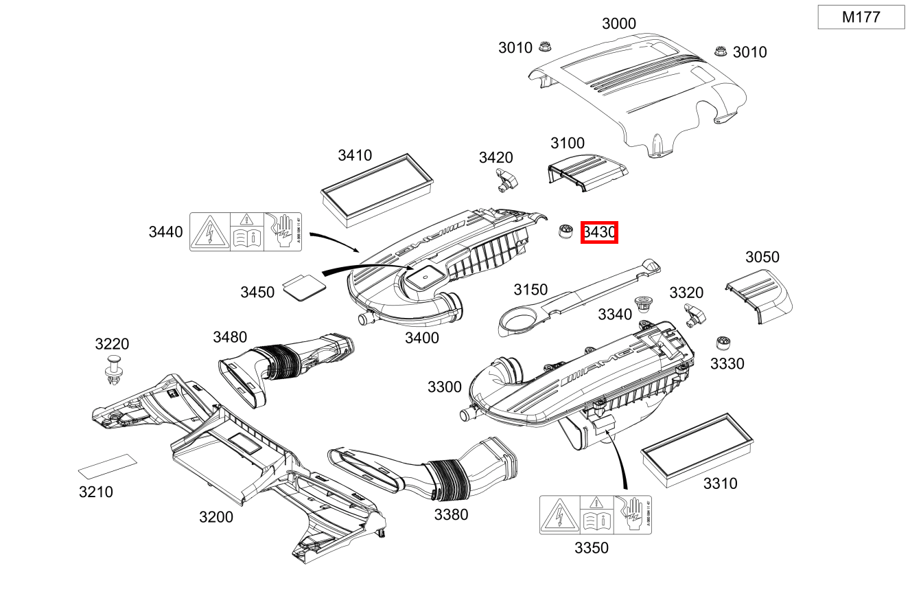 KUGELPFANNE, EINSTECKBAR An Dämpferfilter Mercedes-AMG C 63 S Cabriolet 205 KUGELPFANNE, EINSTECKBAR An Dämpferfilter Mercedes-AMG C 63 S Cabriolet 205